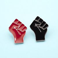 New  Proposes Unity Fist Alloy Brooch Wholesale Nihaojewelry main image 4