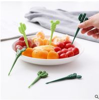 Cute Animal Plastic Fruit Fork sku image 50