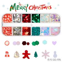 Christmas Fashion Animal Pet Pvc Nail Patches 1 Set sku image 5