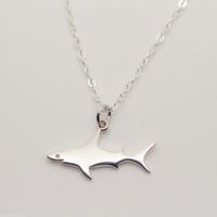 Fashion Shark Alloy Copper Chain Plating Unisex Necklace 1 Piece sku image 4
