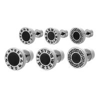 Simple Style Constellation Stainless Steel Plating Ear Studs 1 Piece main image 1