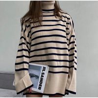 Women's Sweater Long Sleeve Sweaters & Cardigans Casual Solid Color main image 6