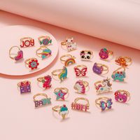 Cute Cartoon Alloy Kid's Rings main image 5