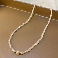Glam Retro Heart Shape Bow Knot Imitation Pearl Beaded Plating Inlay Rhinestones Women's Layered Necklaces sku image 25