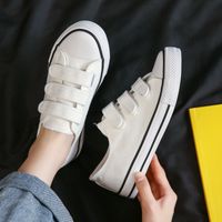 Women's Streetwear Solid Color Round Toe Canvas Shoes sku image 12