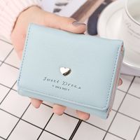 Women's Solid Color Pu Leather Hidden Buckle Wallets main image 3