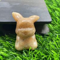 Cute Animal Natural Stone Ornaments Artificial Decorations main image 5