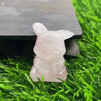 Cute Animal Natural Stone Ornaments Artificial Decorations sku image 20