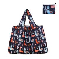 Women's Simple Style Classic Style Color Block Oxford Cloth Shopping Bags sku image 11