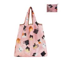 Women's Simple Style Classic Style Color Block Oxford Cloth Shopping Bags sku image 4
