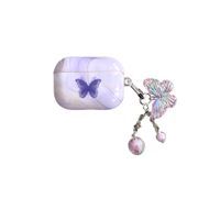 Casual Streetwear Butterfly Bluetooth Earbuds Case sku image 3