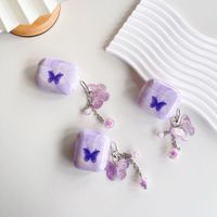 Casual Streetwear Butterfly Bluetooth Earbuds Case main image 4