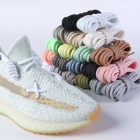 Solid Color Shoe Accessories Polyester Comfort All Seasons Shoelace main image 1