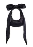 Women's Small Polyester Bow Knot Elegant Zipper Underarm Bag sku image 2