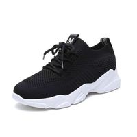 Women's Casual Sports Solid Color Round Toe Sports Shoes sku image 15