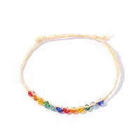 Vacation Streetwear Colorful Glass Straw Braid Women's Bracelets sku image 1