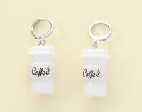 1 Piece Cute Vintage Style Sexy Cartoon Water Layered Resin Resin Drop Earrings main image 3