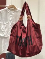 Women's Medium Nylon Letter Basic Square Zipper Shoulder Bag sku image 2