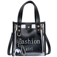 Women's Medium Pu Leather Solid Color Streetwear Ornament Magnetic Buckle Bag Sets main image 3