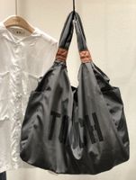 Women's Medium Nylon Letter Basic Square Zipper Shoulder Bag sku image 10