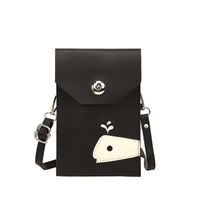 Women's Small Pu Leather Printing Streetwear Lock Clasp Shoulder Bag Crossbody Bag sku image 1