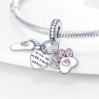 Simple Style Classic Style Heart Shape Sterling Silver Inlay Zircon Jewelry Accessories main image 1