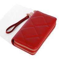 Women's Solid Color Pu Leather Zipper Wallets main image 1