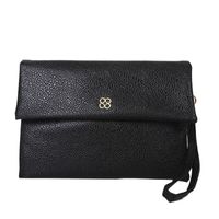Women's Medium Pu Leather Solid Color Streetwear Magnetic Buckle Envelope Bag main image 5
