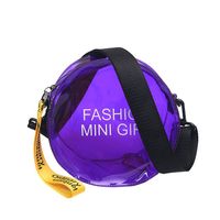 Femmes Petit PVC Lettre De Base Fermeture Éclair Sac De Gelée main image 3