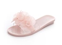 Women's Casual Floral Open Toe Slides Slippers sku image 9