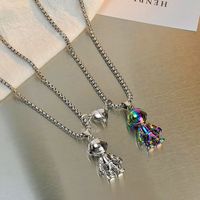 Fashion Cartoon Character Stainless Steel Plating Pendant Necklace 1 Piece main image 1