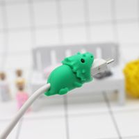 Cable Bite Animal Modeling Silicone Usb Cable Protection Sleeve Cartoon Anti-break Protector Wholesale sku image 1