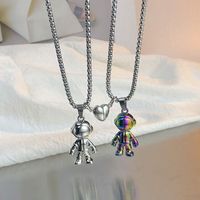 Fashion Cartoon Character Stainless Steel Plating Pendant Necklace 1 Piece sku image 7