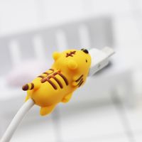 Cable Bite Animal Modeling Silicone Usb Cable Protection Sleeve Cartoon Anti-break Protector Wholesale sku image 5