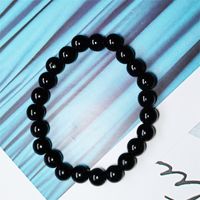 Ethnic Style Crack Turquoise Glass Beaded Bracelets sku image 1