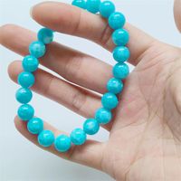 Ethnic Style Crack Turquoise Glass Beaded Bracelets sku image 21