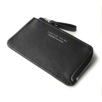 Korean Fashion New Zipper Wallet Creative Coin Purse Short Wallet Business Card Bag Ultra-thin Wallet New Products Wholesale Nihaojewelry sku image 2