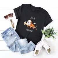 Women's Short Sleeve T-shirts Printing Casual Fashion Animal main image 3