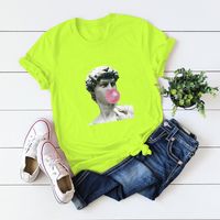 Women's Short Sleeve Printing Casual Fashion Cartoon main image 4