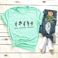 Women's Short Sleeve Printing Casual Fashion Printing main image 5