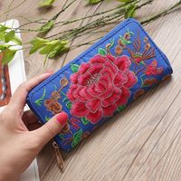 Ethnic Style Embroidered Wallet sku image 2