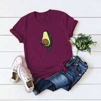 Women's Short Sleeve Printing Casual Fashion Fruit sku image 22