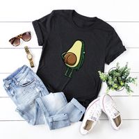 Women's Short Sleeve Printing Casual Fashion Fruit sku image 3