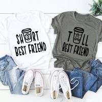 Women's Short Sleeve T-shirts Printing Casual Fashion Letter main image 6