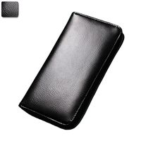 Organ Long Leather Card Case Anti-rfid Credit Card Case Multifunctional Wallet sku image 14