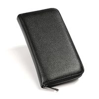 Organ Long Leather Card Case Anti-rfid Credit Card Case Multifunctional Wallet sku image 19