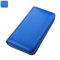 Estuche Para Tarjetas De Cuero Largo De Órgano Estuche Para Tarjetas De Crédito Anti-rfid Billetera Multifuncional sku image 17