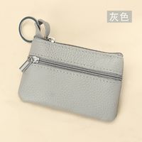 Mini Coin Purse Bus Card Holder Creative Korean Zipper Multi-function Key Bag sku image 16
