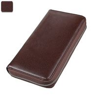 Organ Long Leather Card Case Anti-rfid Credit Card Case Multifunctional Wallet sku image 10