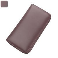 Organ Long Leather Card Case Anti-rfid Credit Card Case Multifunctional Wallet sku image 12